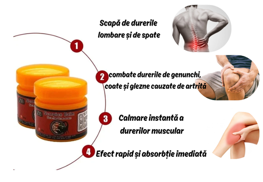 Crema Cu Dureri De Scorpion